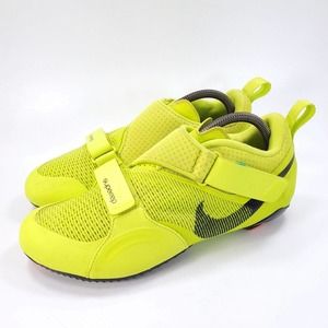 Nike SuperRep Cycle Athletic Cycling Shoe Mens Size 8.5 CW2191-348 Yellow